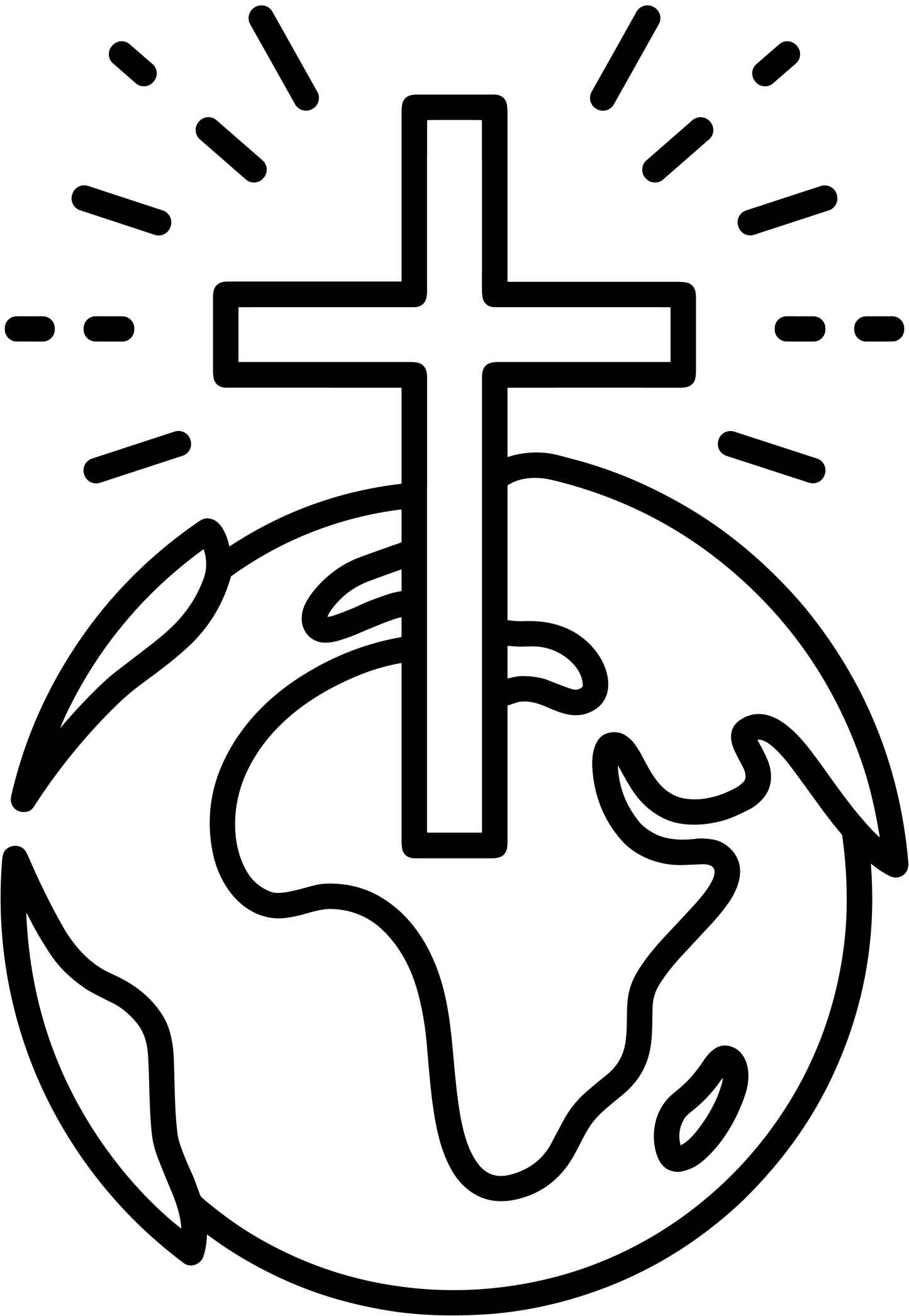 Cruz com Planeta