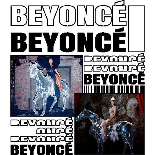 Estampa Aplicável DTF Beyonce Cantora Renaissance