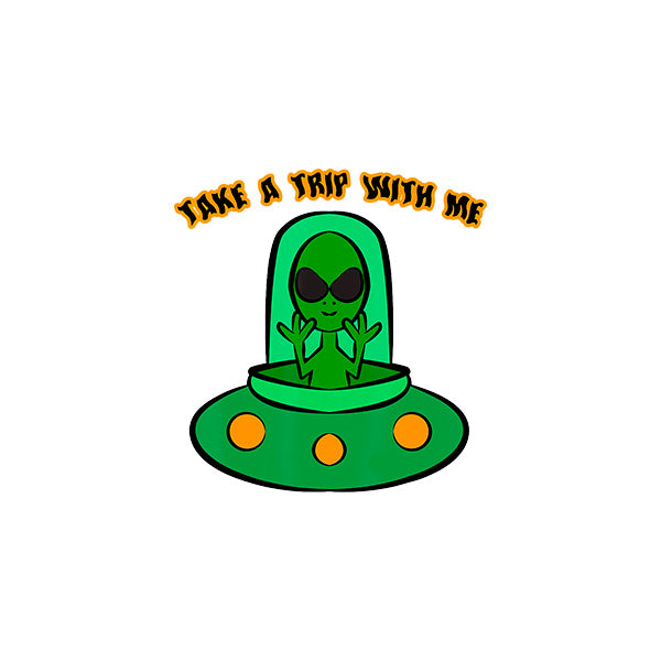Estampa Aplicável Alien ET Take A Trip