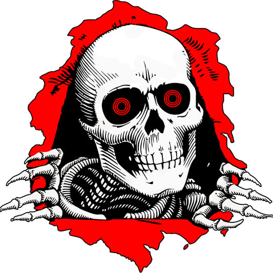 Estampa Aplicável DTF Caveira Skull