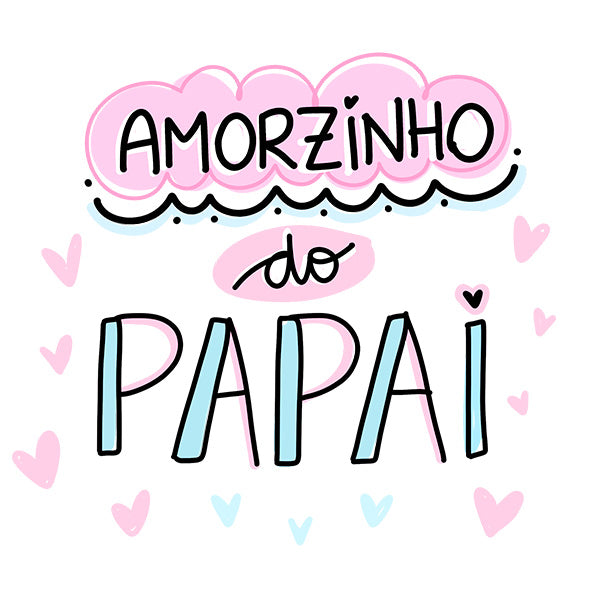 Estampa Aplicável Amorzinho de Papai