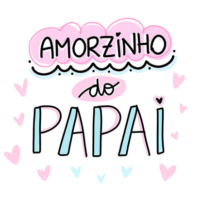 Estampa Aplicável Amorzinho de Papai