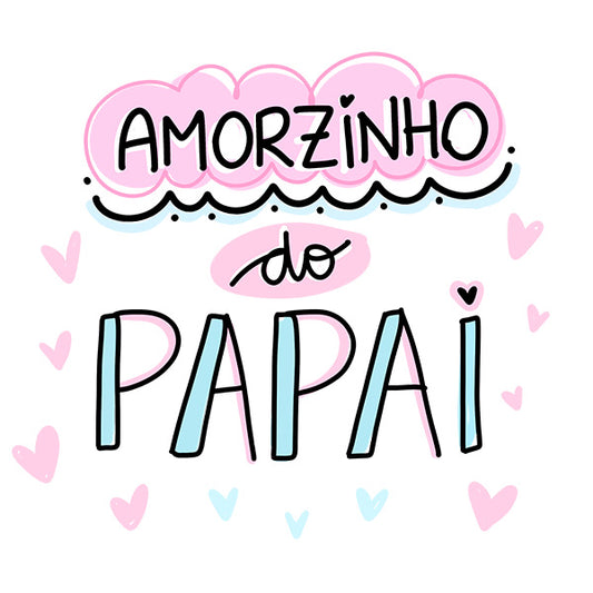 Estampa Aplicável Amorzinho de Papai