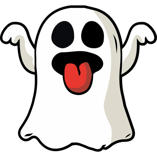 Estampa Aplicável DTF Ghost Halloween