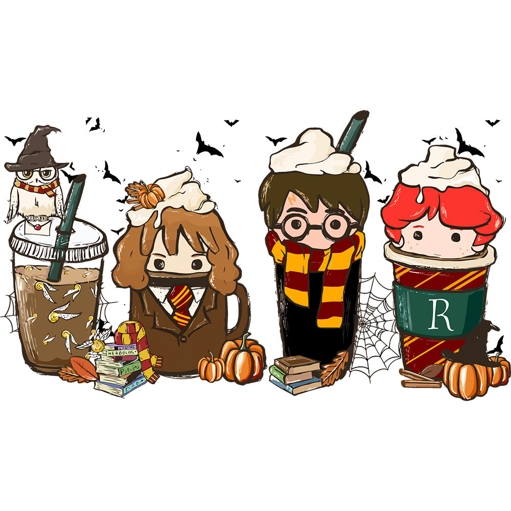 Estampa Aplicável DTF Halloween Harry P