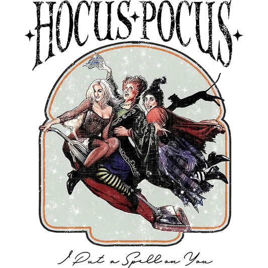 Estampa Aplicável DTF Halloween I Put a Spell An You Hocus Pocus