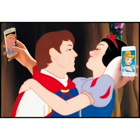 Estampa Aplicável DTF Casal Ilusão Carnaval